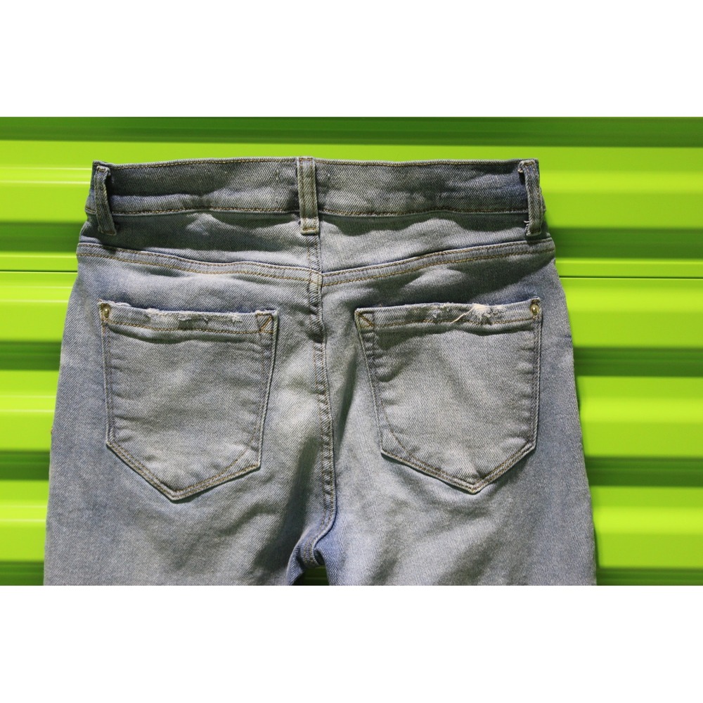 Kensie Jeans Vintage Luxe The Ultimate High Rise Skinny Button Fly Blue 4/27 - Picture 10 of 11